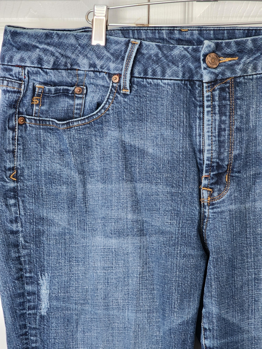 Seven7 Vintage Boot Cut Jeans in Medium Blue Wash Size 20 Vintage Pride Edition - Picture 5 of 14